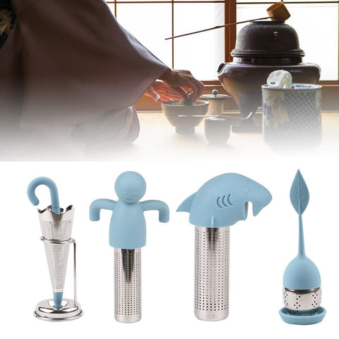 8 Styles Silicone Tea Reusable Infuser